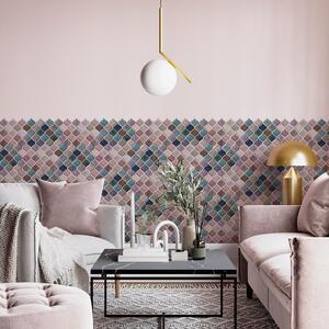 Walplus 3D Glossy Tile Stickers by WALPLUS