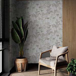 Superfresco Easy Solstice Neutral Floral Wallpaper - Natural by Superfresco Easy