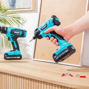 Saber 18V One Battery Impact Driver Bare Unit - Blue by Saber