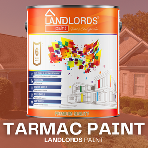 Landlord's Tarmac Paint - High Quality Paint for Restoring and Protecting by Landlords