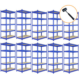 Q-Rax Blue Metal Racking Units - Blue by Monster Racking