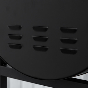 Outsunny Trolley Charcoal BBQ Grill - Black by Outsunny