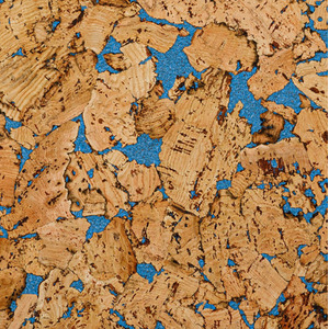 Decorative Wall Cork - Blue - Blue by CorkSystem