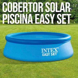 Solar Paddling Pool Cover - Blue by Intex