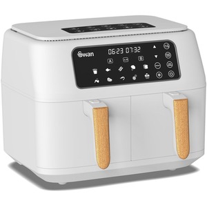 Swan Duo 8L 11 in 1 Air Fryer Nordic Grey by Swan