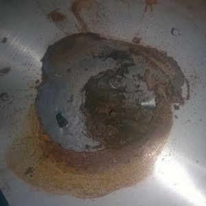 Mild Steel 60cm Rust Fire Pit Fire Bowl - Natural