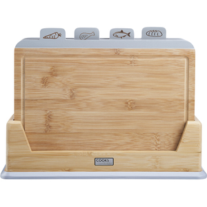 Bamboo Index Chopping Boards by Cooks Professional