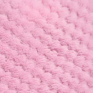 Waffle Honeycomb Mink Throw by Dreamscene