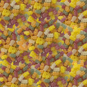 CBD Infusions - Vegan Fizzy Bears (13mg CBD each) - Neutral by Whittlestons