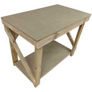UniMDF Top Wooden Workbench by Arbor Garden Solutions
