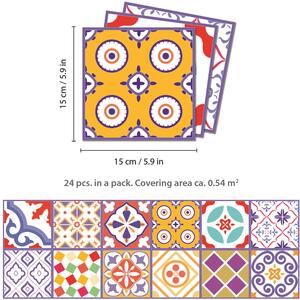 Walplus Wall Tiles Stickers by WALPLUS