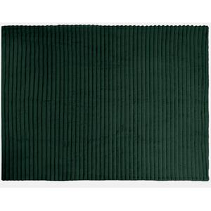 Faux Fur Thick Rib Throw by OHS