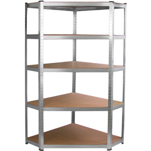 Monster Racking Galwix Corner Racking Storage Unit - Silver by Monster Racking