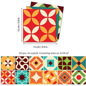 Walplus Wall Tiles Stickers by WALPLUS