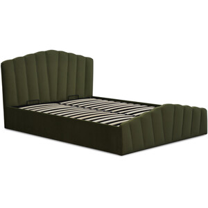 Lottie Ottoman Bed - Green / King