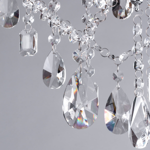 Anya 3 Light Bathroom Chandelier - Chrome by Litecraft