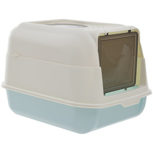 Kidkid Large Top Entry Cat Litter Box with Hood and Scoop by Kidkid