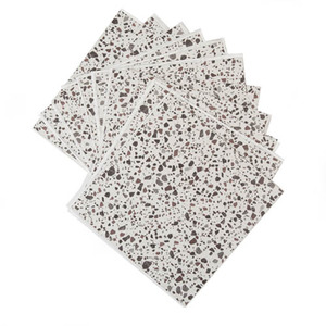 Terrazzo Peel and Stick Vinyl Floor Tiles 1sqm - grey / 1 by d-c-fix
