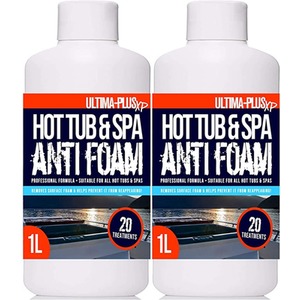 Hot Tub Jacuzzi Pool and Spa Anti Foam Cleaner - White / 2l by Ultima-Plus XP