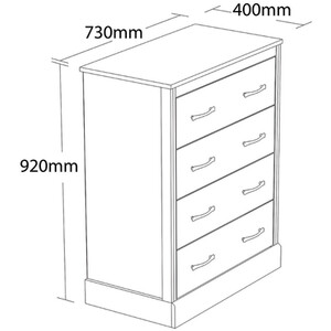 Camford Four Drawer Chest