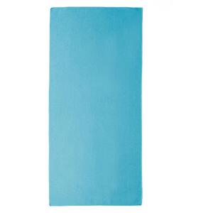 Plain Microfibre Beach Towel - Sea Blue by OHS