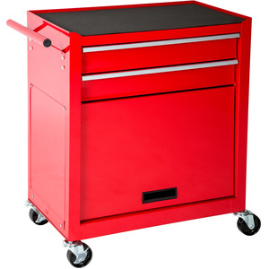 Tool Chest with 8 Drawers - Red by tectake