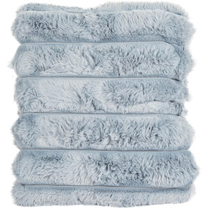 Divante Verbier Faux Fur Throw - French Blue by Divante