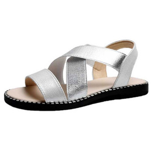 Front Cross Strap Sandal