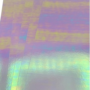 Pack of 5 Oyster Pink Mirri Card - Pink by Syntego