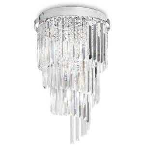Carlton 8 Light Ceiling Light Chandelier Chrome, E14 - Chrome