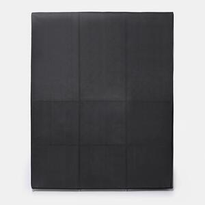 Fabric Canvas Corner Wardrobe - Grey by OHS
