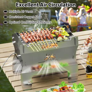 2-in-1 Camping Grill by Costway