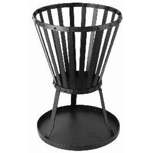 Garden Fire Basket - Black