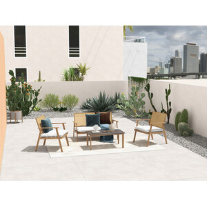 Lyon Rattan Sofa Set by Malay