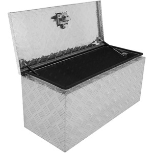 Aluminium Lockable Toolboxes - Silver / 81cm by T-Mech