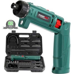 Cordless Electric Screwdriver 82 Peaces Set - Green