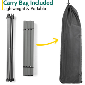 Lightweight Camping Table - Grey / 40cm by Trail