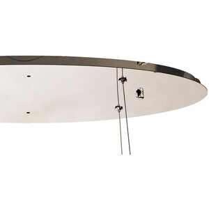 Empire IL31374 100x50cm Oval Ceiling Pendant Chandelier, G9, Chrome, Crystal - Polished Chrome