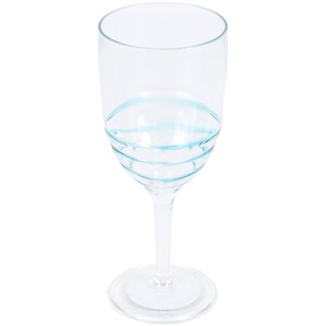 Neptune Tide Blue Wine Glass - Blue