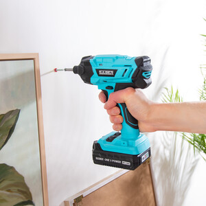 Saber 18V One Battery Impact Driver Bare Unit - Blue by Saber