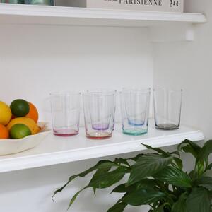 Bodega Highball Glasses - 520ml - Colour Base - Pack of 12 - Multicolour by LAV