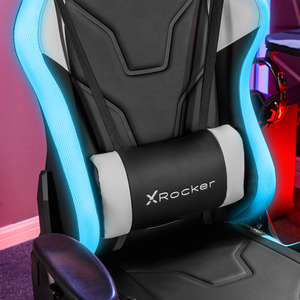 X Rocker Agility Esport Gaming Chair RGB - Black by X Rocker