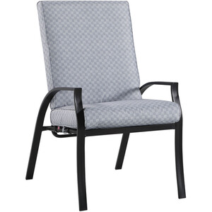 Riviera Dining Set - Grey and Black by Malay