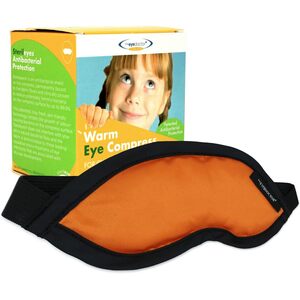 Junior Compress Kids Heated Eye Mask for Dry Eyes - Orange by The Eye Doctor