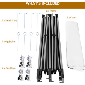 Outdoor Party Tent Pop Up Canopy Tent by GAINOOM