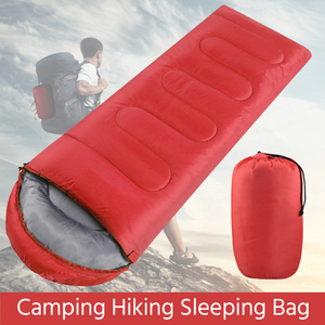 Adult Envelope Sleeping Bag Single Person - Red by Yaheetech