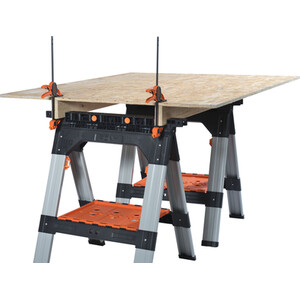 Pack of 2 Pony Multi Function Sawhorses by Pony