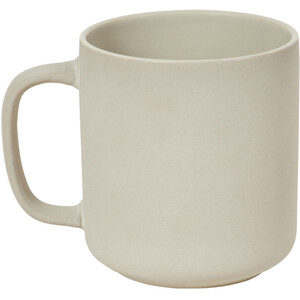 Set of 4 Matt Greige Mugs - Greige