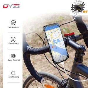 Bicycle Mobile Phone Holder 360 - Black by DYZI