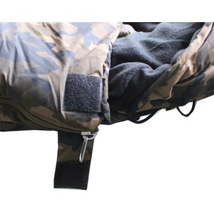 CARPZILLA Sleeping Bag Carp Fleece Lined with Pillow - Camouflage by CARPZILLA